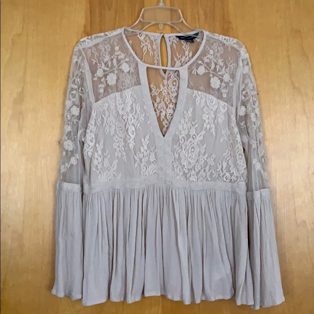 American Eagle Lacey Long Sleeve